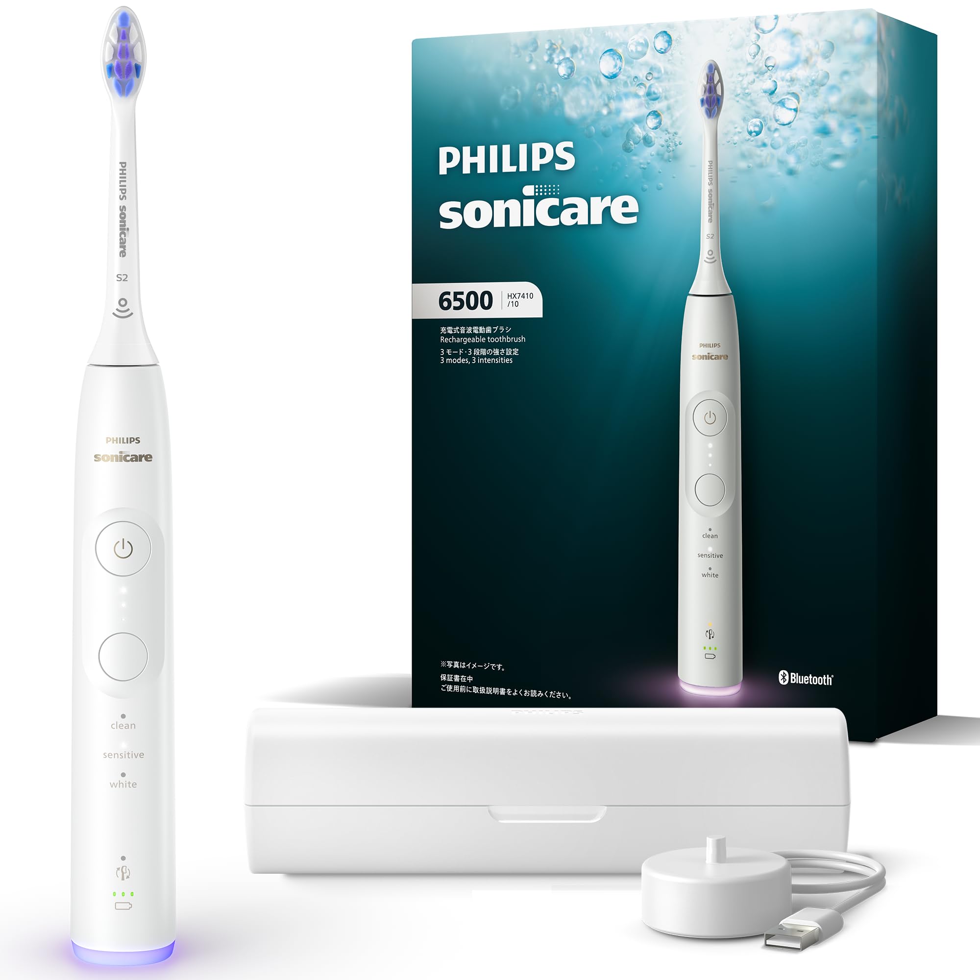 PHILIPS Sonicare 6500 未開封　電動歯ブラシ Amazon.co.jp: 【2025年モデル・しっかり磨き上げる】フィリップス