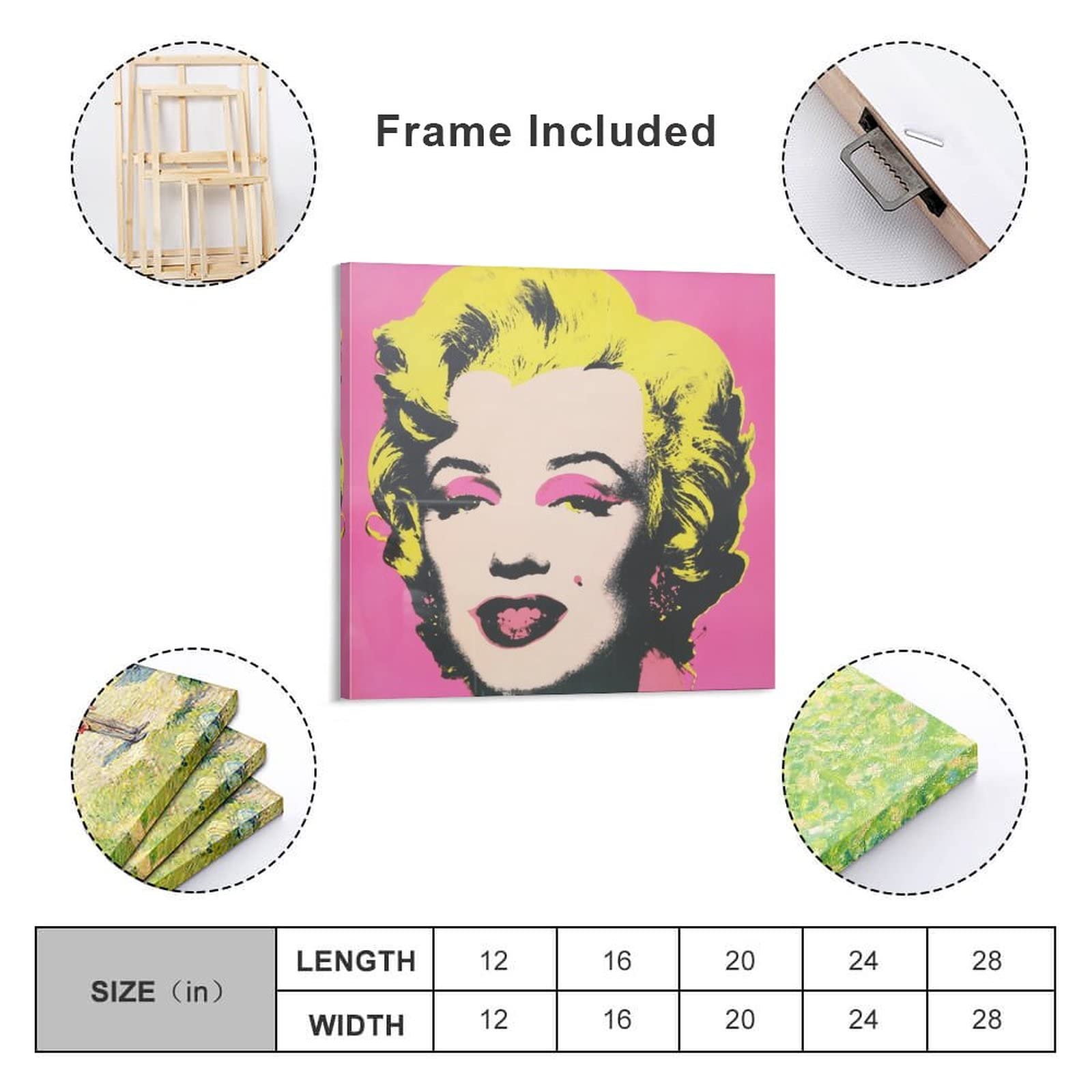 額装済/人気のウォーホル・マリリン作品3点セット/インテリア/ポスター/アート 額装済/人気のウォーホル・マリリン作品3点セット/インテリア