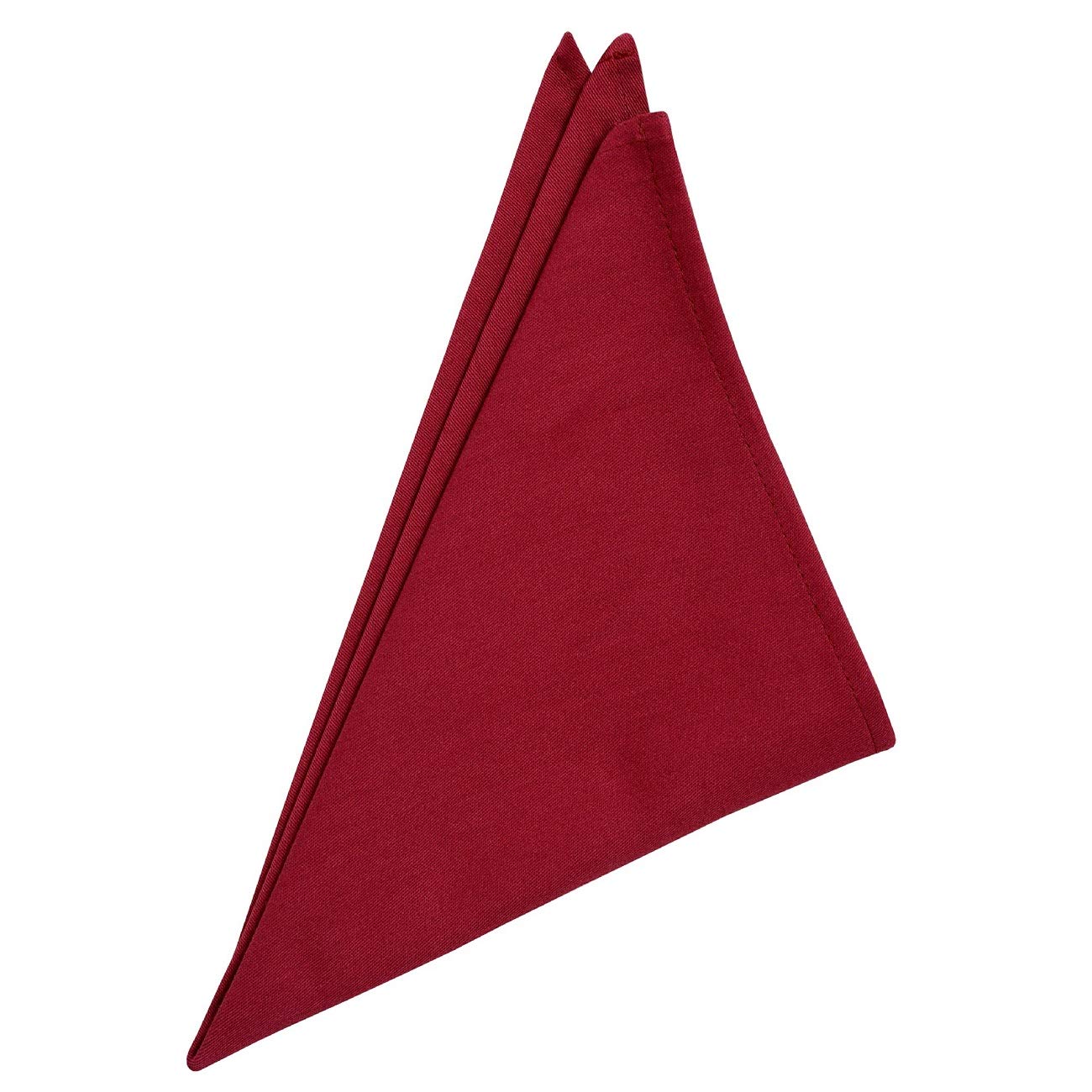 GARIELLA Stoff-Servietten Set, 3 Stück, 45x45 Cm, Dunkelrot/bordeaux, 100% Baumwolle, Für Gastronomie & Zuhause