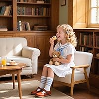 Vista 3 de Otter MOMO Vestido de uniforme escolar con tirantes en T para niña Mary Jane Flat