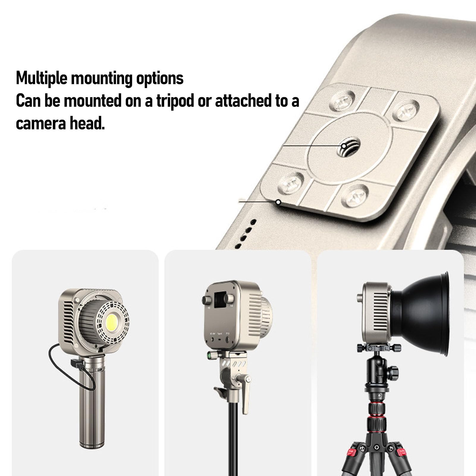 RGB Video Light per Fotografia Live Streaming, 100W