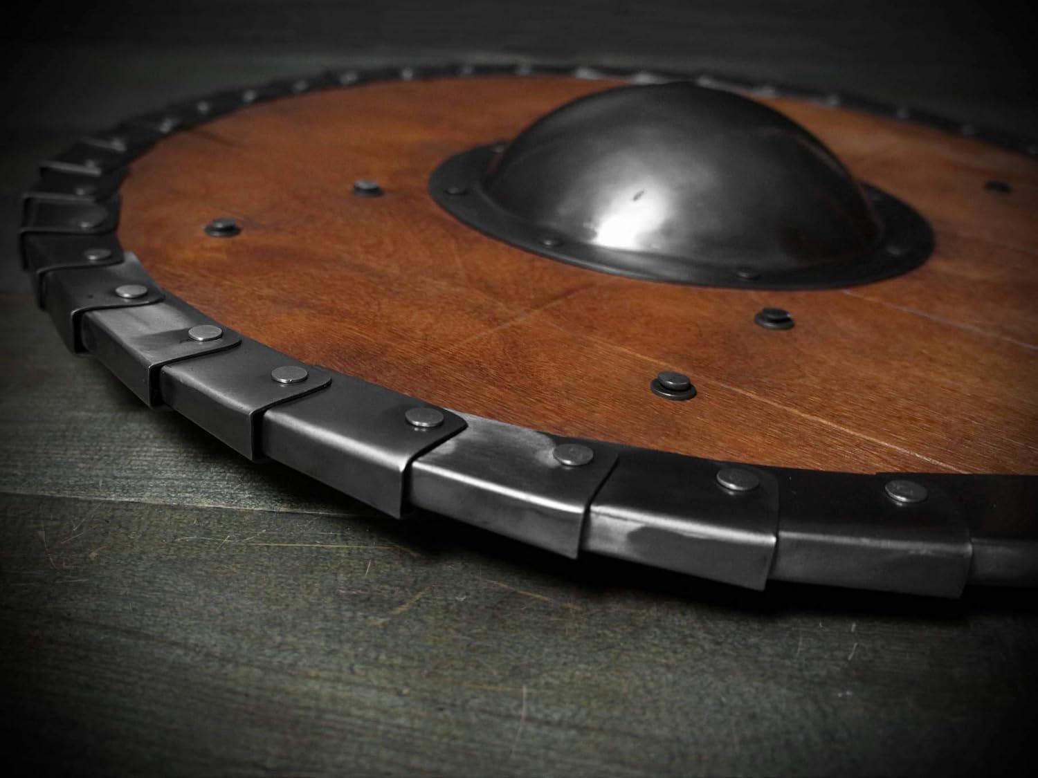 NauticalMart Round Shield Medieval Armor Renaissance Buckler