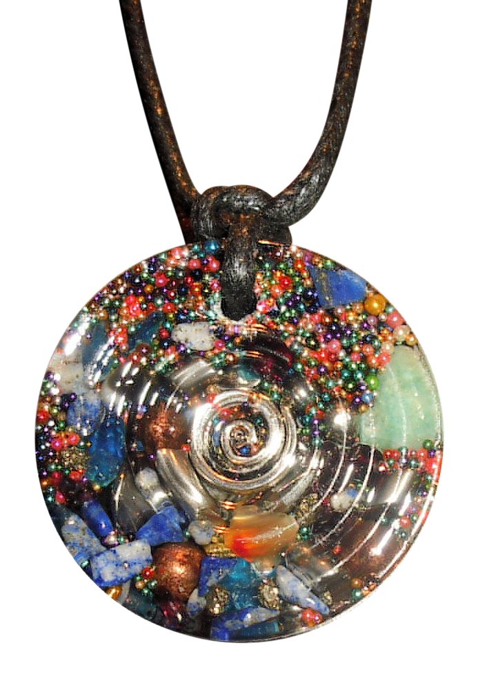 Purple People Market Place Orgone Pendant Collection (Ripple)