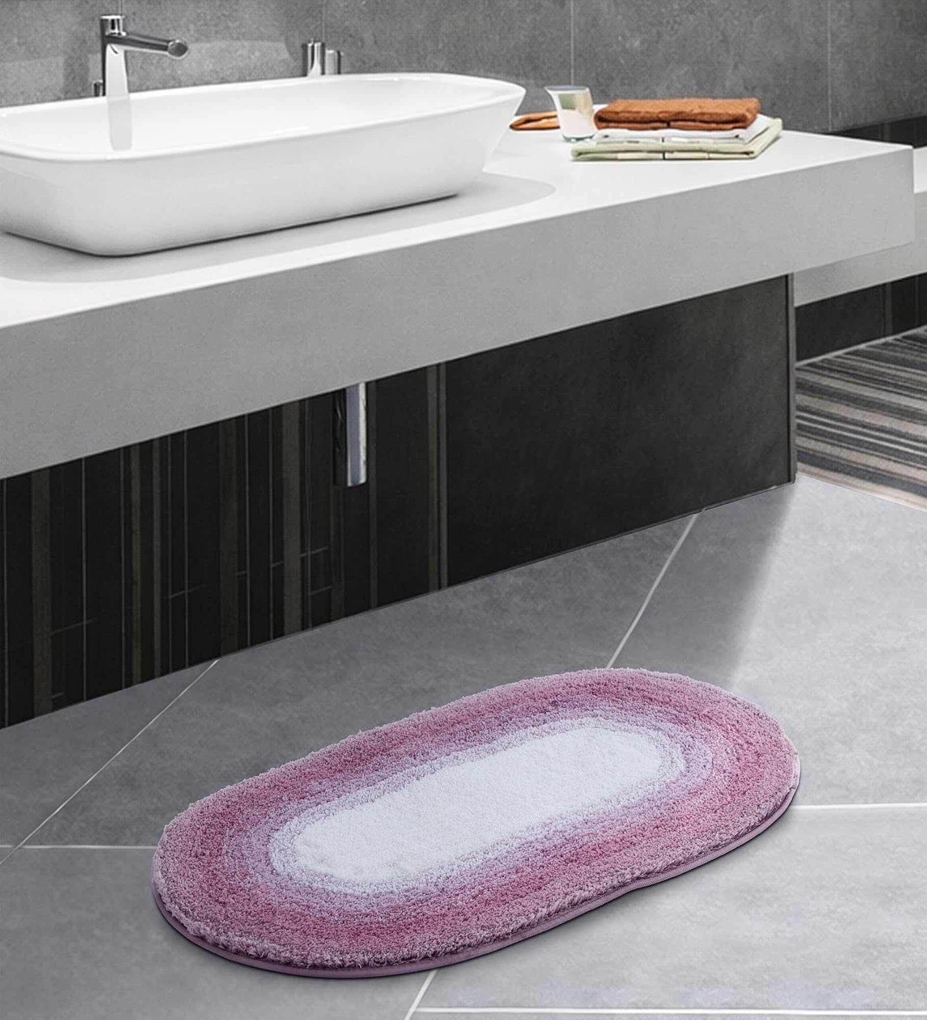 Supersoft Polyester Bath Mat, Quick Dry, Teal