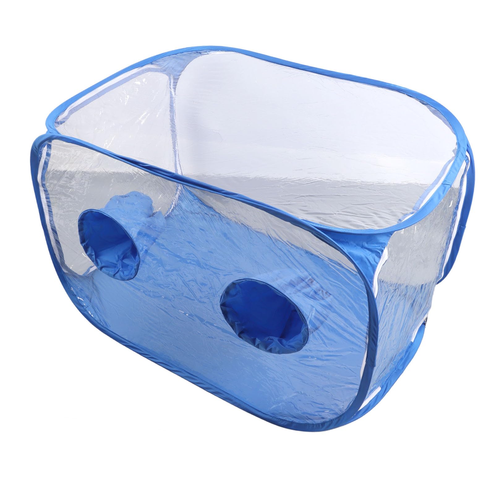 Tienda de campaña plegable portátil de PVC con 2 puertos de brazo, entorno científico de cultivo de hongos para un diseño cómodo, cultivo versátil