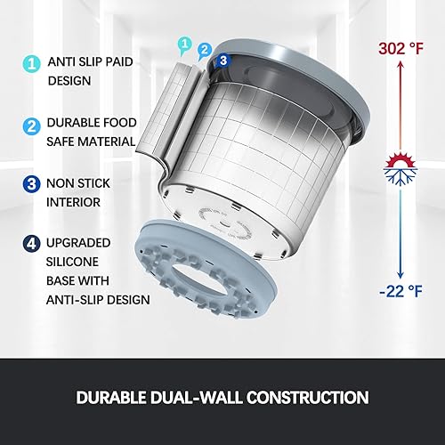 Miniatura 3 de Pintas de repuesto para recipientes Ninja Creami Breeze  Paquete de 4, vasos de 16 onzas compatibles con NC100 NC200 NC201 CN205A Series Creamy