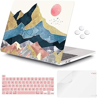 iCasso MacBook Pro 13 inch Case 2016-2020 Release A2338 M1 A2251 A2289 A2159 A1989 A1706 A1708, Hard Shell Case Protective Cover&Keyboard Cover Compatible with MacBook Pro 13 inch-Abstract Scenery