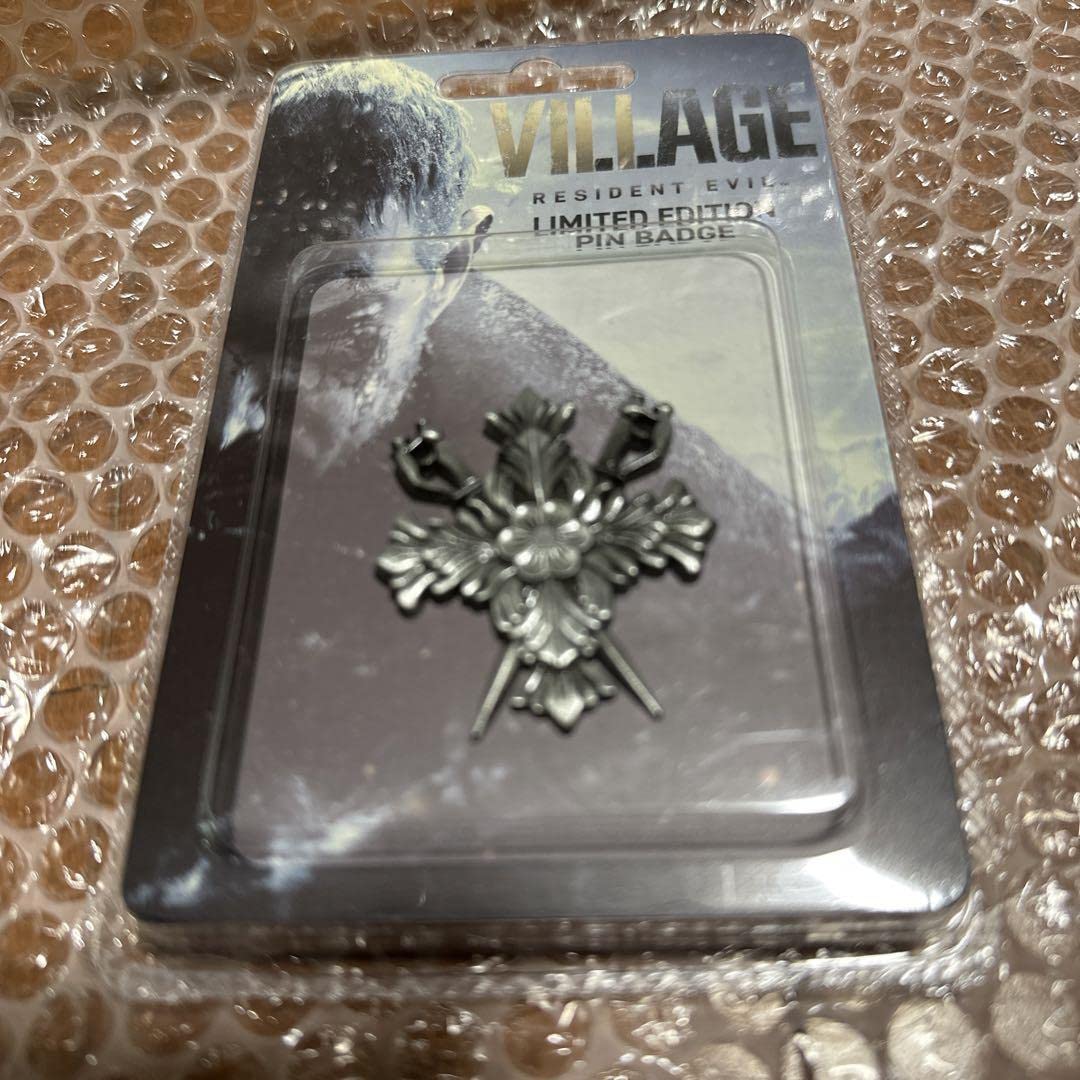 バイオハザード/シルバーピンズ/ピンバッジ/新品 バイオハザード シルバーピンズ