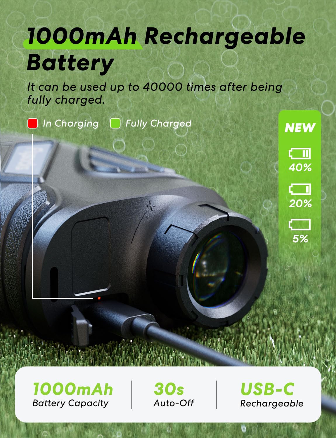 Amazon.co.jp: Flysocks Range Finder for Hunter, 2000Y Hunting