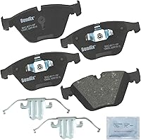 Vista 264 de Pastillas de Freno Delanteras Cerámicas Bendix Priority1 CFC430A para Modelos Selectos INFINITI G35, I30, Nissan 350Z, Altima, Juke, Maxima, Sentra