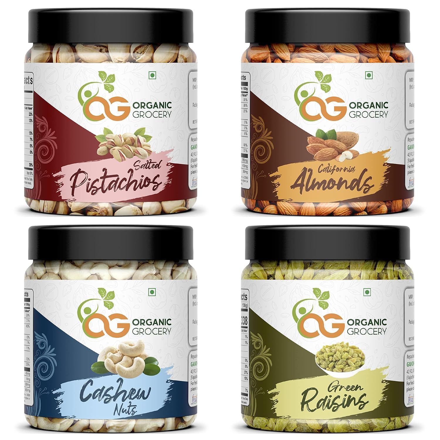 See full amazon price history chart for Organic Grocery Dry Fruits Combo Pack Of Almonds, Cashews, Raisin, Roasted Pistachio (Jar Pack) (200G Each (Pack Of 4) Hampers For Employees, Dry Fruits Gift Pack & Dry Fruits For Family Organic Grocery Dry Fruits Combo Pack Of Almonds, Cashews, Raisin, Roasted Pistachio (Jar Pack) (200G Each (Pack Of 4) Hampers For Employees, Dry Fruits Gift Pack & Dry Fruits For Family (B0CKRZ3K21) Amazon Price History, Amazon Price Tracker