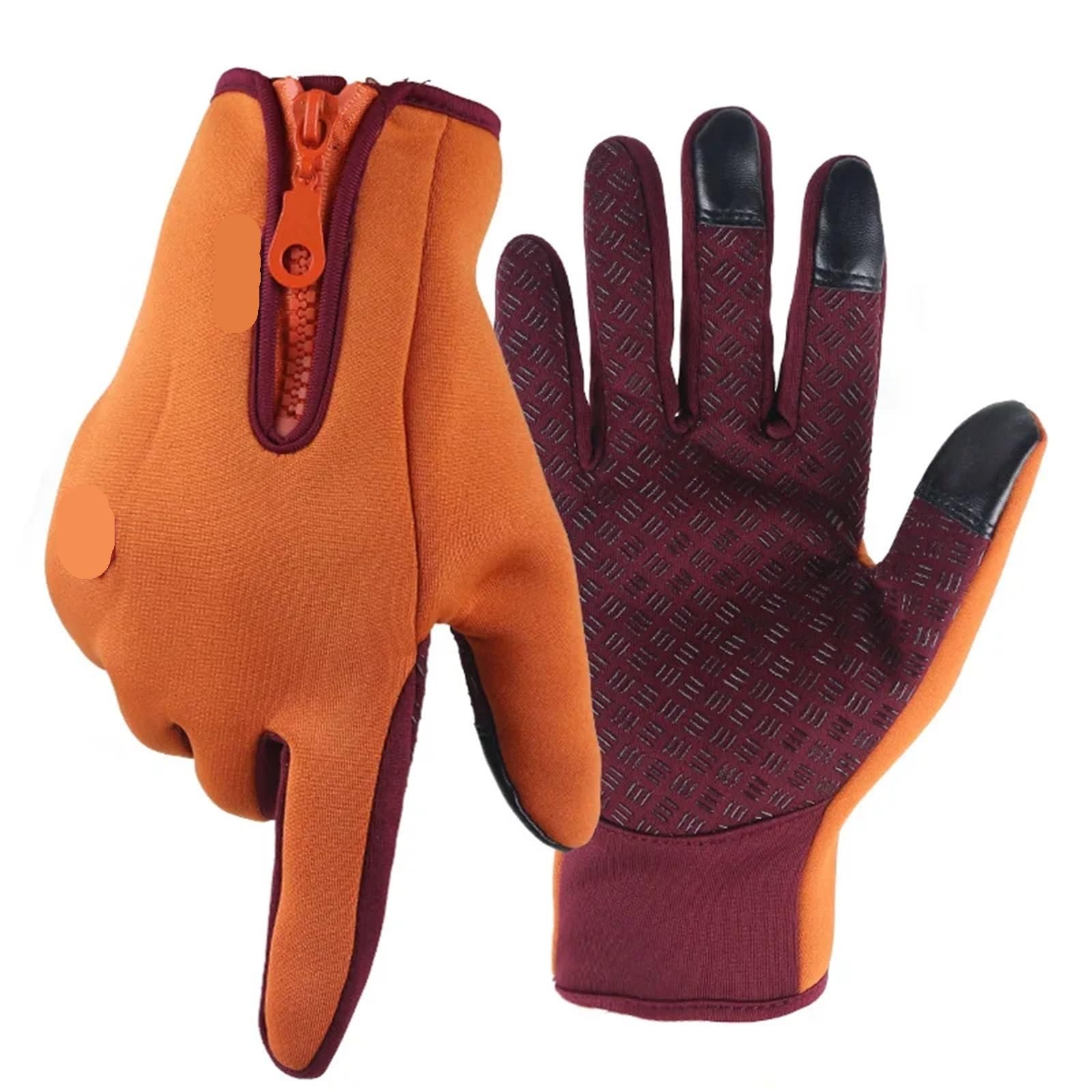 1 paio di guanti invernali for uomo donna caldi ciclismo all'aperto guida arrampicata freddi antiscivolo antivento Per Arrampicata