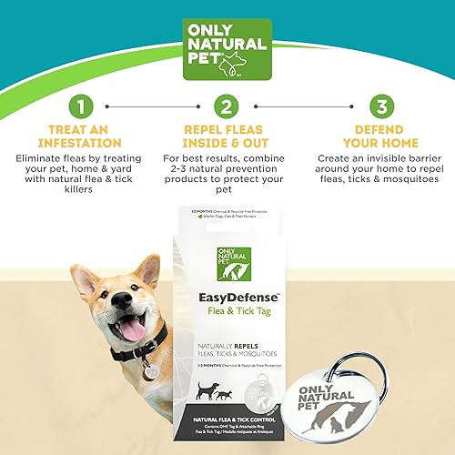 Miniatura 3 de Sólo Naturales Pet easydefense & de pulgas Tick etiqueta, individual