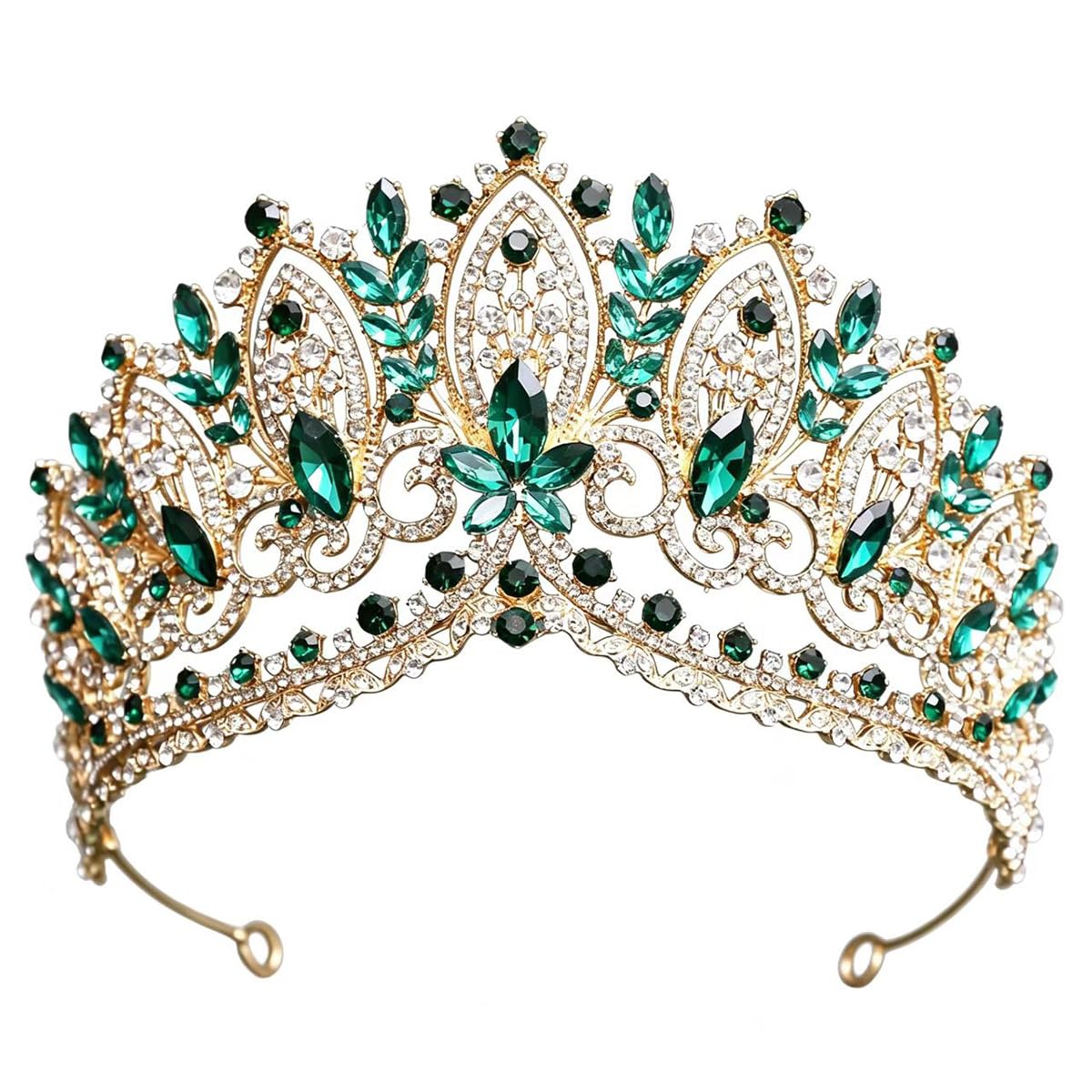 New women crown Tiaras Bridal Rhineshtone Princess Birthday Crystal Tiara