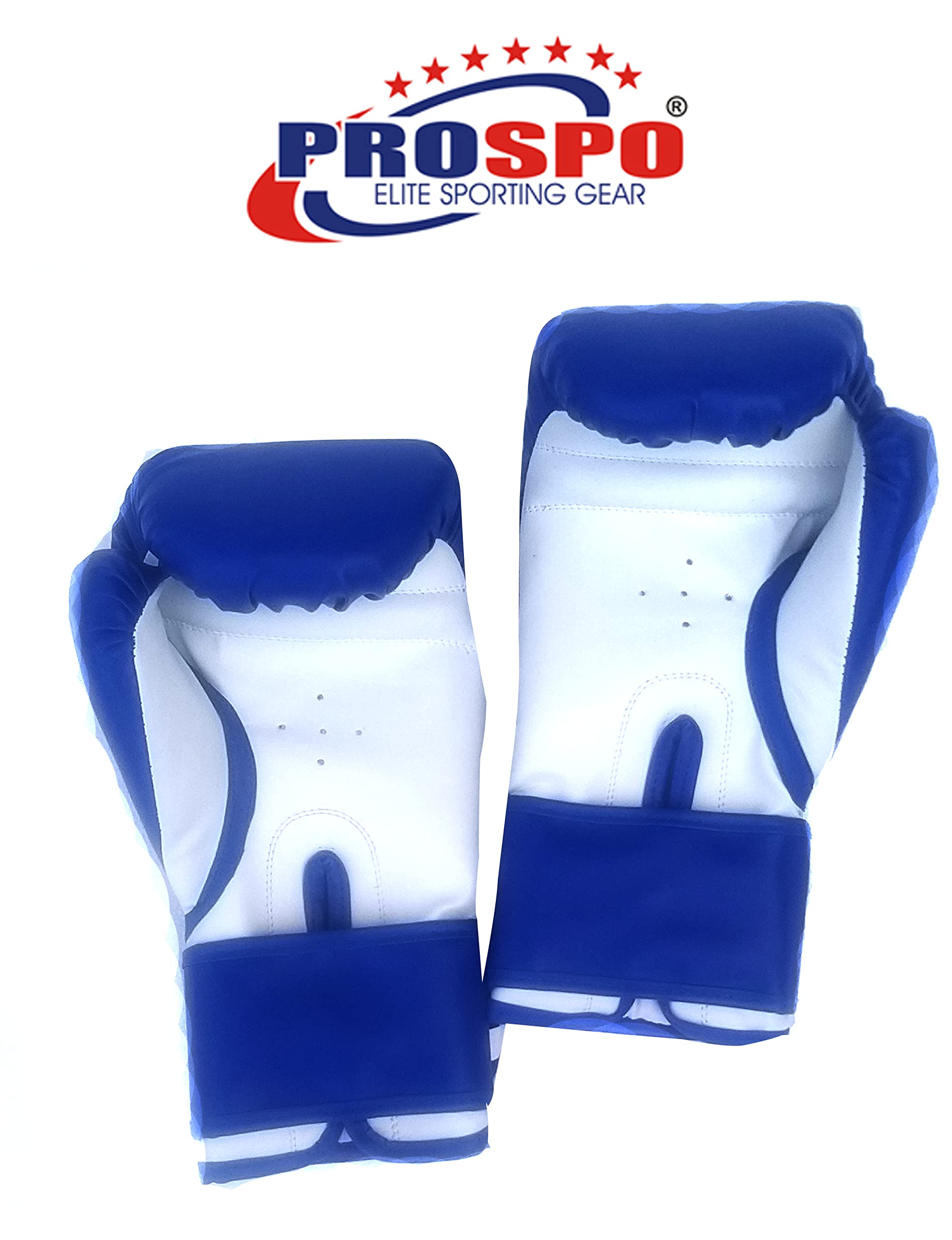 Prospo Featherfly Aerobic Boxing Glove, for Men, (Unisex), for Youth, Kids (10 OZ, Blue) 1