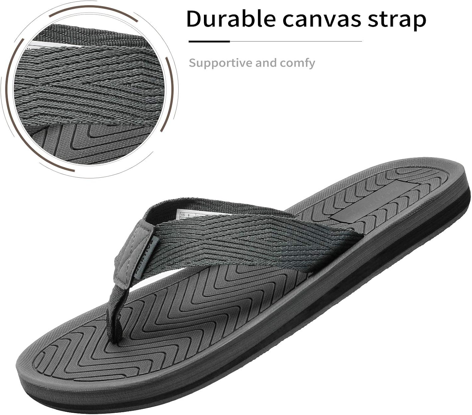 Buy NORTIV 8 Men's Flip Flops Thong 