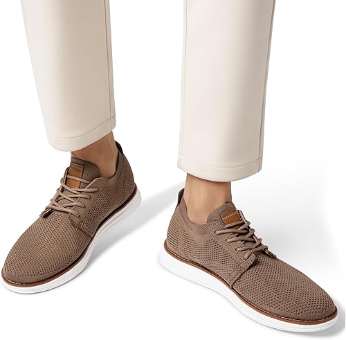 Miniatura 8 de Bruno Marc Zapatillas de malla para hombre Oxfords ligeras