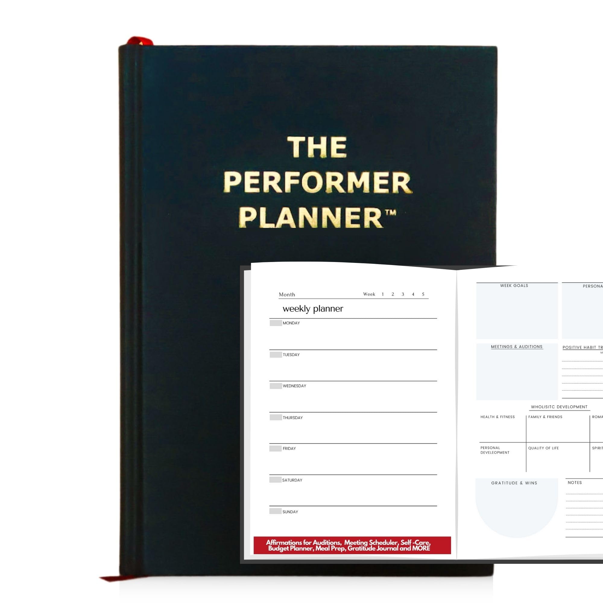 The Performer Planner™, Black