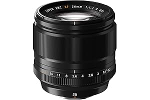 Fujifilm Fujinon XF 56mm F1.2 Camera Lens: Capture Exceptional Portraits and Moments
