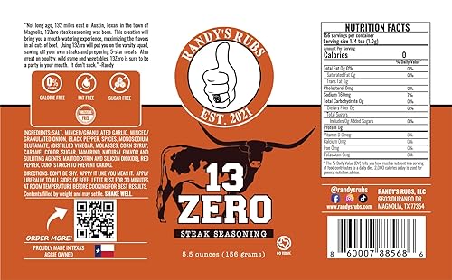 Miniatura 3 de Paquete de condimentos multiusos con condimento Randy's Rubs, incluyendo This Is It The Everything (un agitador de 6 onzas) sin gluten, sin azúcar,