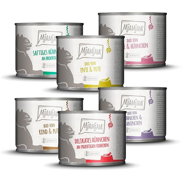 MjAMjAM - Comida húmeda Premium para Gatos