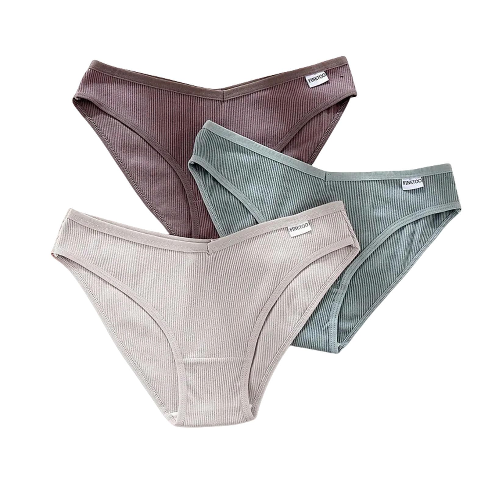 Mutande Donna Cotone Mutandine di Cotone Femminile V Vita Biancheria Intima Plus Size Briefs Ladies Bassa Riduzione delle Mutandine Comode Mutandine Lingerie-Set 8-4xl