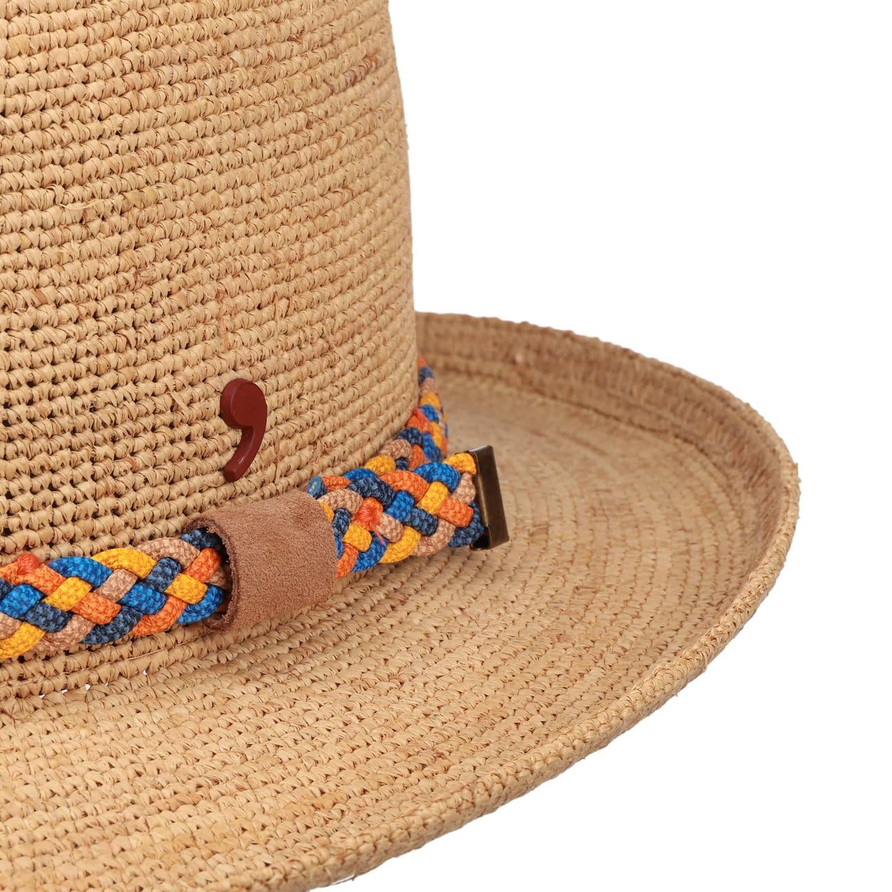 Kapelusz Rafii Dyllio CrochetD’Este Kobiety/Mężczyźni - Made in Italy e slomy z przeciwsloneczny na lato podszewką wiosna-lato
