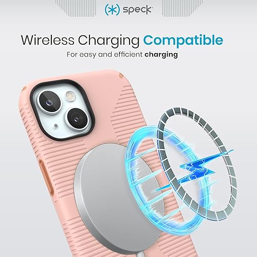 Miniatura 5 de Speck Funda para iPhone 15 Plus, diseñada para MagSafe, agarre de protección contra caídas, iPhone 15 Plus y iPhone 14 Plus, resistente a los
