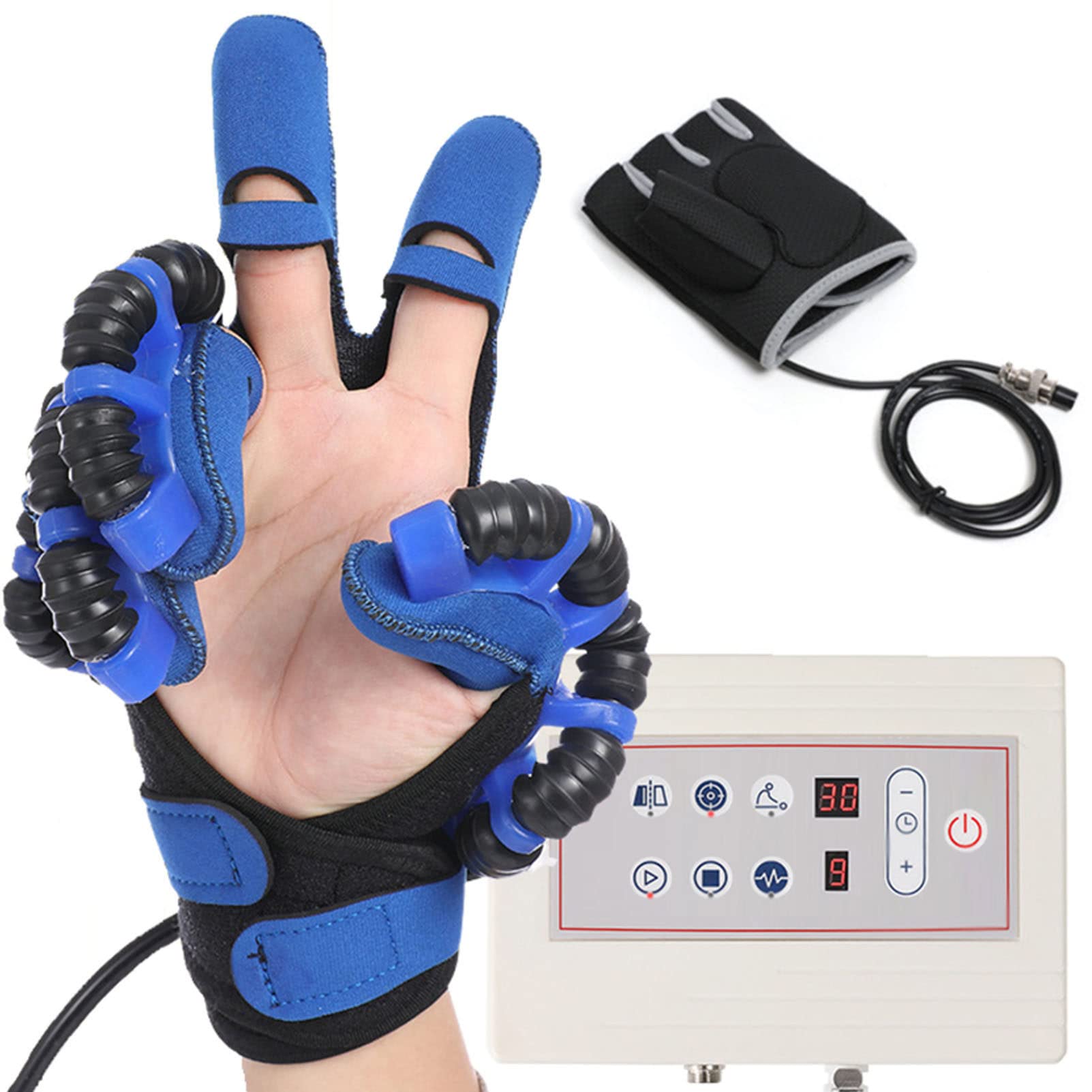 Artritis de hemiplegia artritis manual rehabilitación de rehabilitación Rehabilitación robot robot Guantes de rehabilitación Equipo de ejercicio de restaurio para pacientes con hemiplejia ,RightHand-L