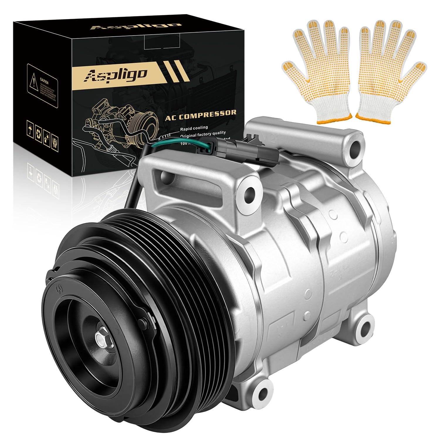 Photo 1 of Aspligo AC Compressor w/Clutch for Dodge Grand Caravan