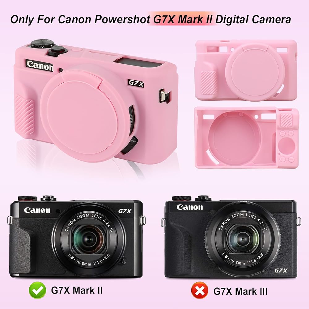 Amazon.com : Canboc Protective Case for Canon PowerShot G7X Mark