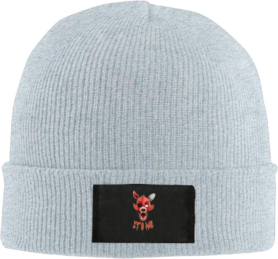 GdlovFive Nights at Freddy's Foxy Men Women Unisex Winter Warm Acrylic Watch Knit Woolen Beanie Cap Hat Size US Black