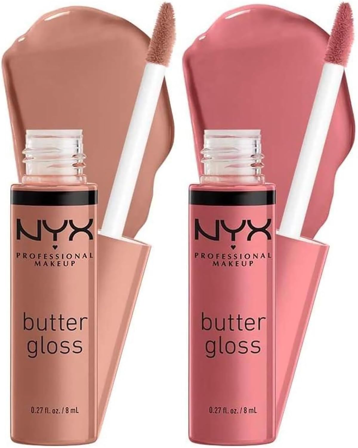 NYX Professional Makeup Butter Gloss, NonSticky Lip Gloss, Madeleine
