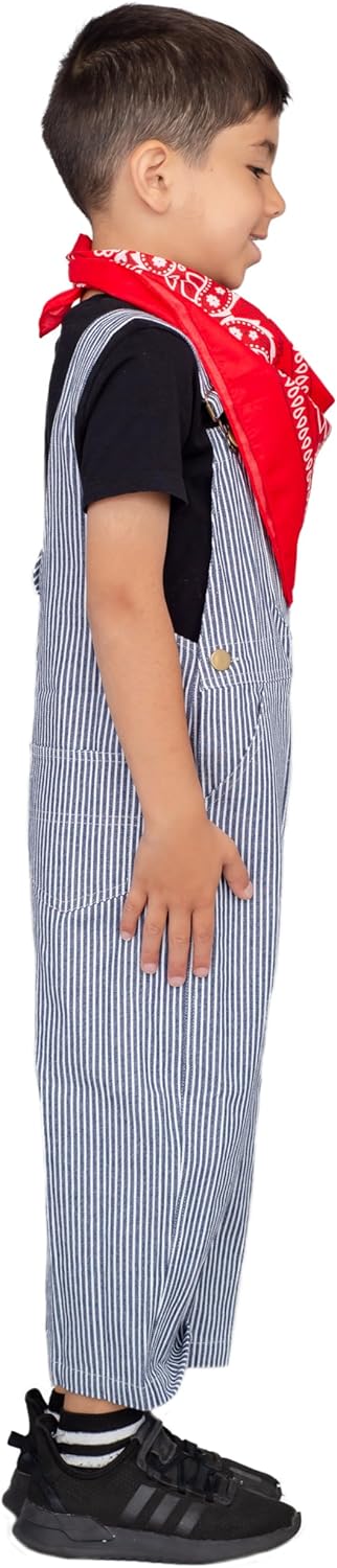 Youth Toddler Kids Train Conductor Engineer Deluxe Halloween Costume Set