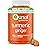 Qunol Turmeric and Ginger Gummies, Turmeric Curcumin Supplement + Ginger, Joint Support Gummy, Ultra High Absorption, Vegan, Gluten Free, 1 Month Supply, 60ct Gummies