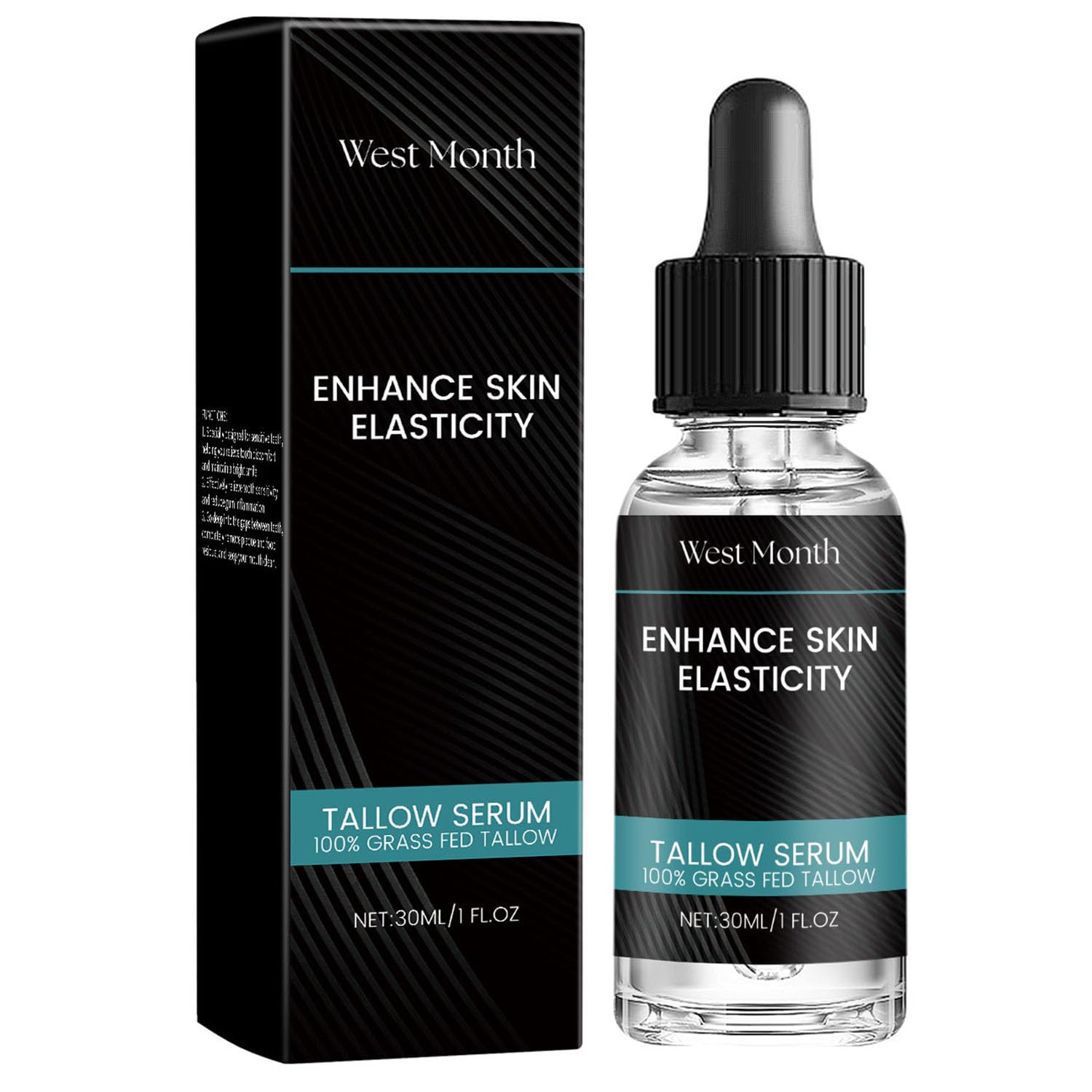 Beef Tallow Face Serum, Wrinkle Tallow Skincare Oil, Hydrating Natural Tallow Face Moisturizer, Reduce Fine Lines Wrinkle, Anti-Aging, Collagen Boost