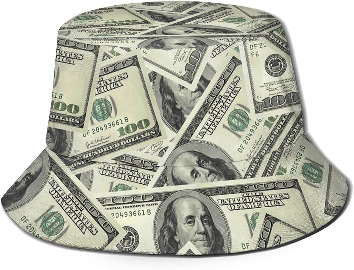 Buy 100 Dollar Money Bucket Hat Unisex 