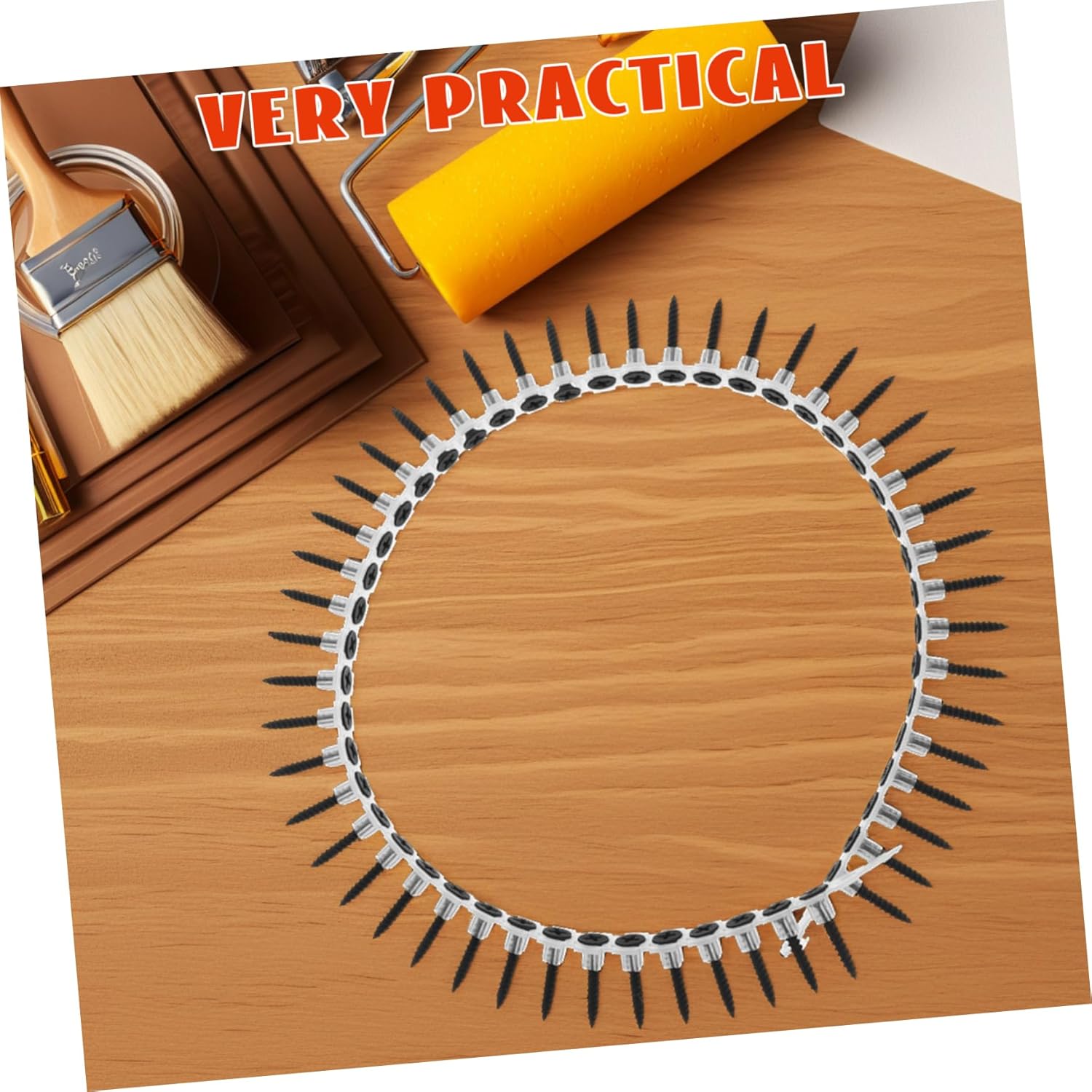 Drywall Screws Picture Frame Nails Set 1000 Pieces Fasteners for Home Repair Installation