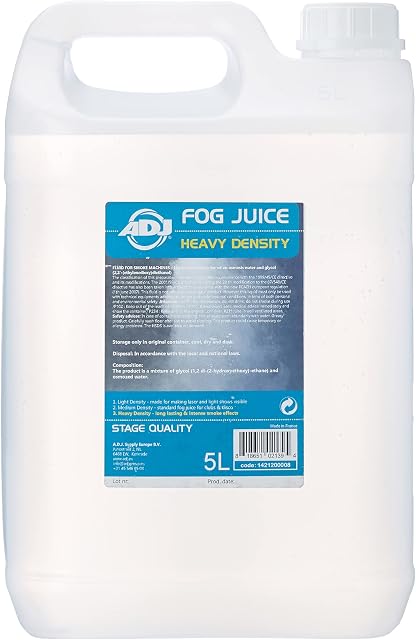 ADJ Heavy Density Fog Juice,5L