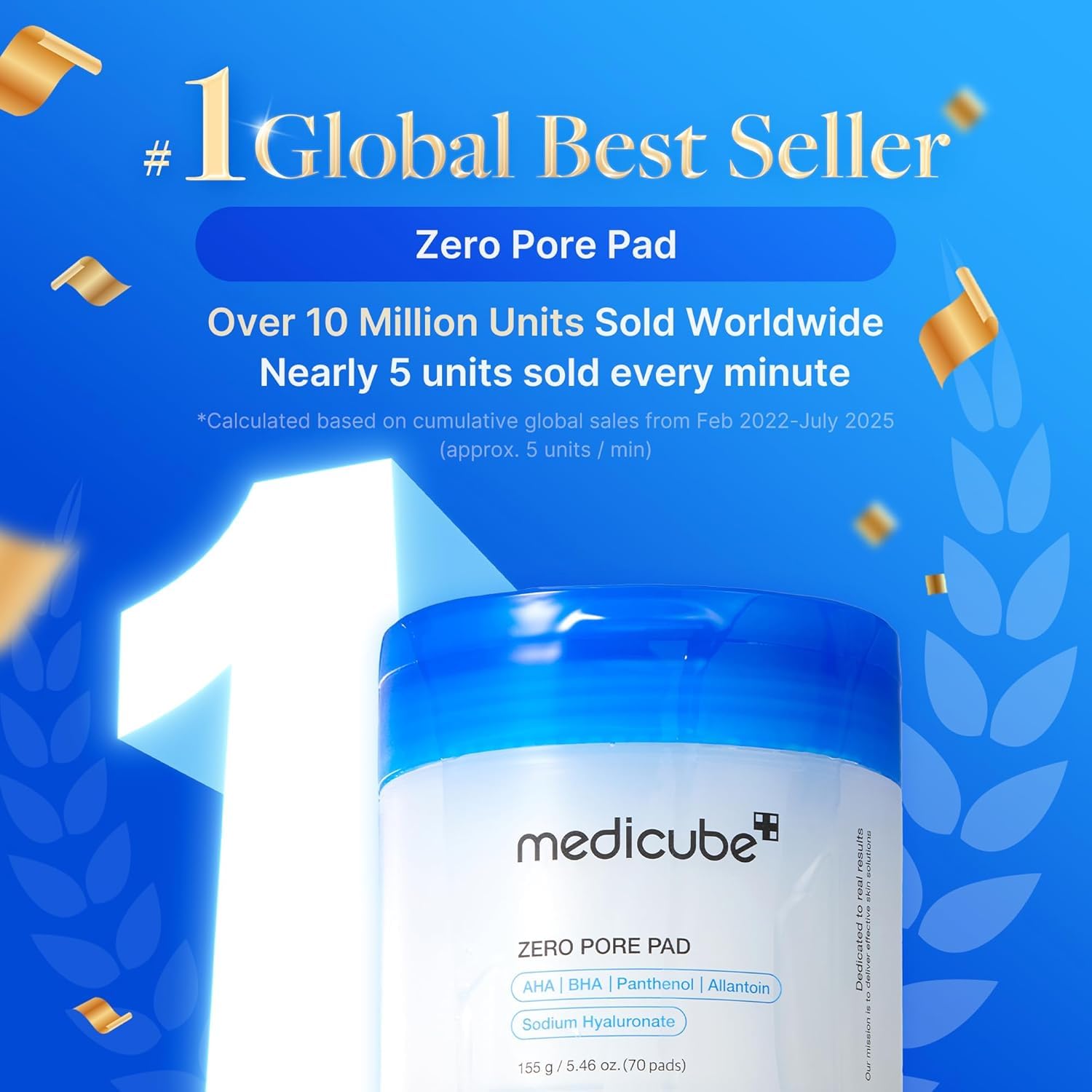 Medicube ZERO PORE PAD 2.0, 70pcs - Gently exfoliating face pads