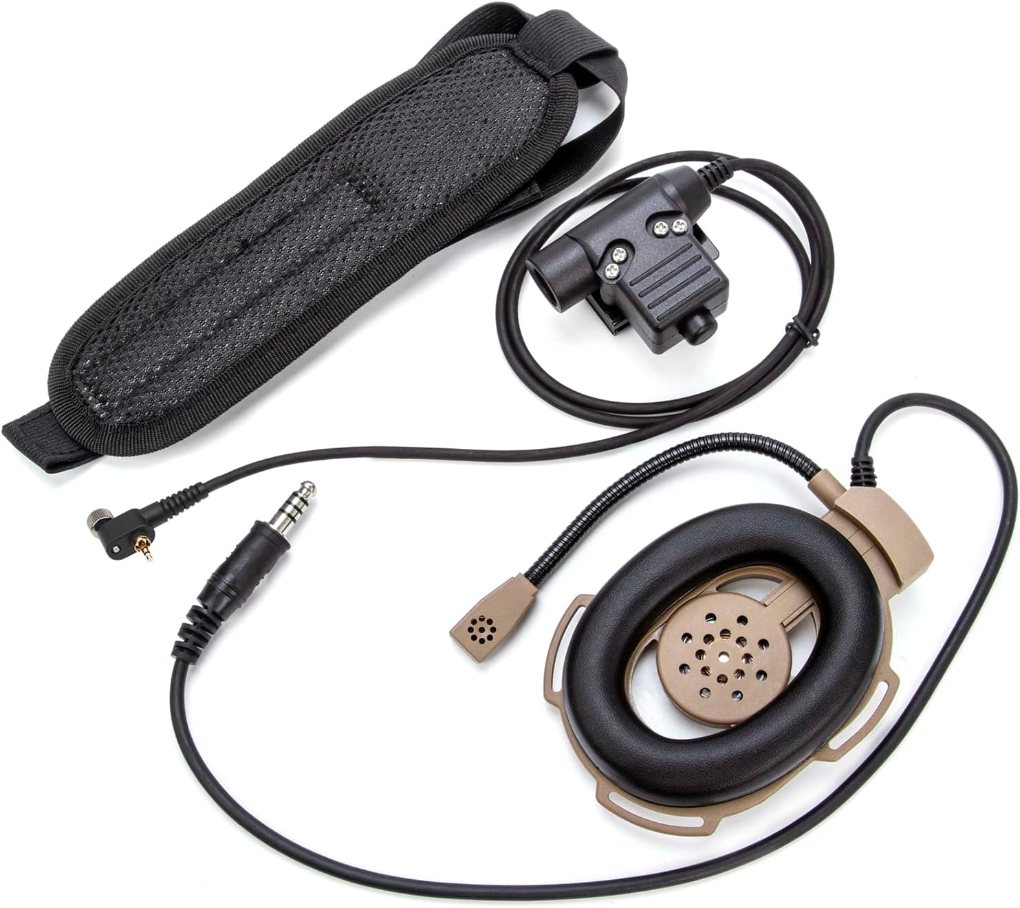 Portable Communication Set Featuring Noise Reducing Headsets for PR1500 JT1000 MTX8000 MTX838 MTX9000 Security Personnel Industrial Use Headsets