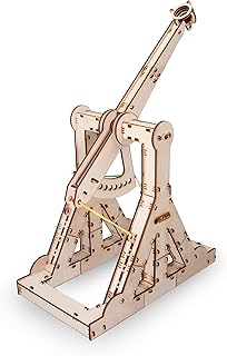 Eco Wood Art 3D Puzzle Trebuchet
