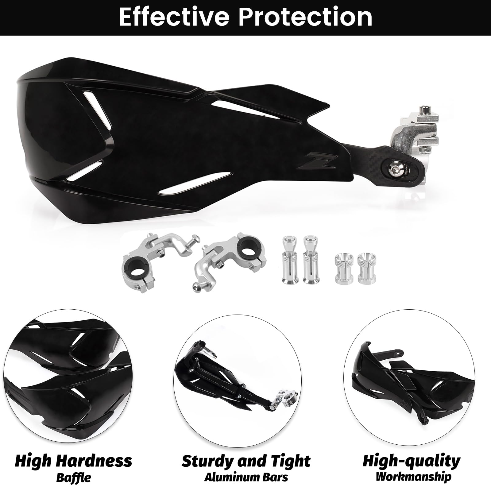 URLWALL Sur Ron Ultra Bee Off Road Motorcycle Hand Guards Durable Protector For Spare Parts Sur Ron Ultra Bee (1 Pair (Left & Right - View #13