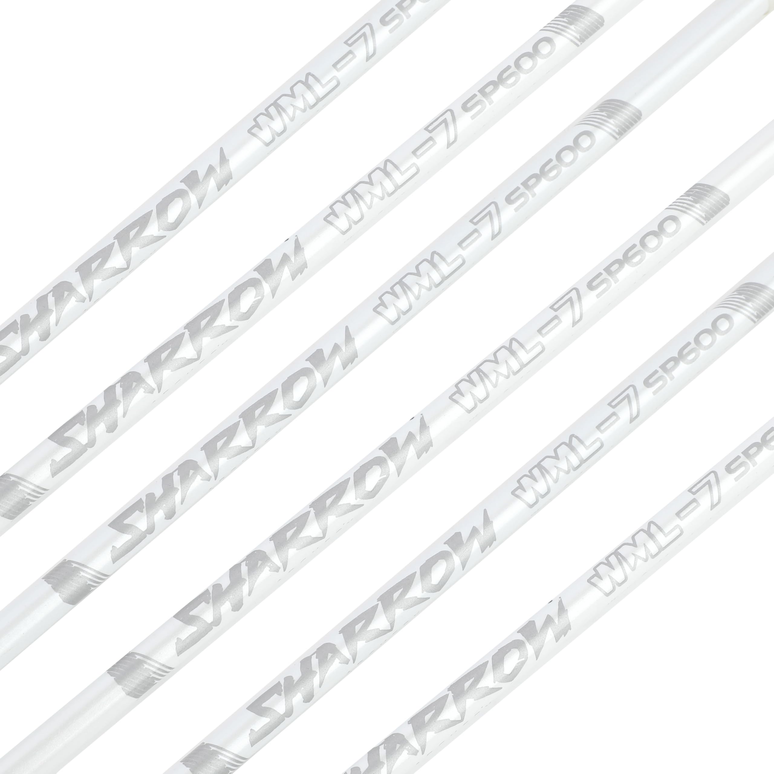 SHARROW Flèches de Tir à l'arc en Carbone 32 Pouces Spine 400-800 pour Arc à Poulies Arc Recourbé