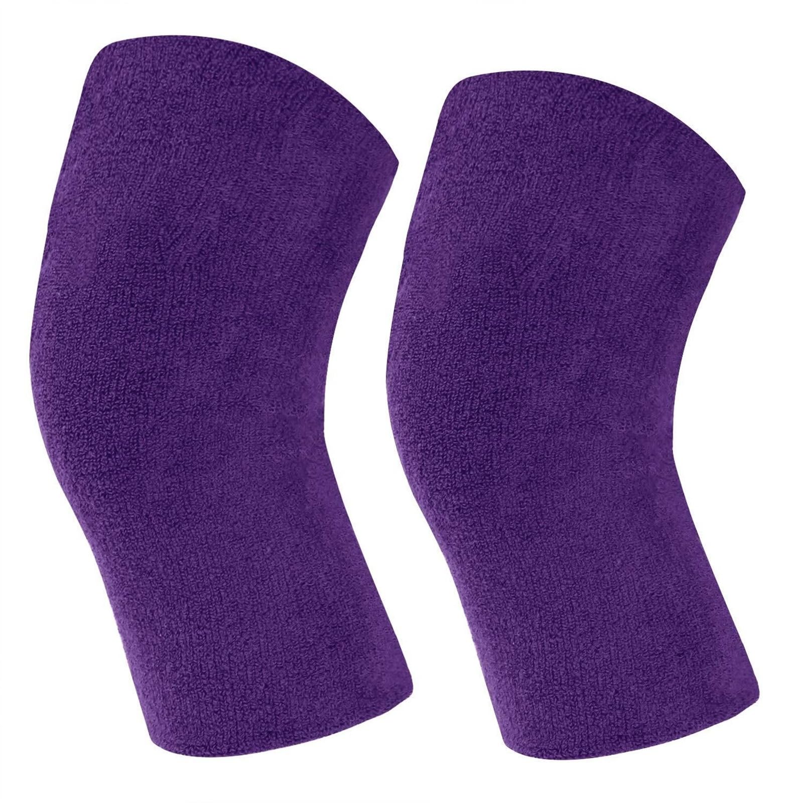 Ginocchiere Lavoro Ginocchiere Calde E Antivento da Uomo E da Donna Adatte for Gli Sport all'Aria Aperta Protezione del Ginocchio(Purple)