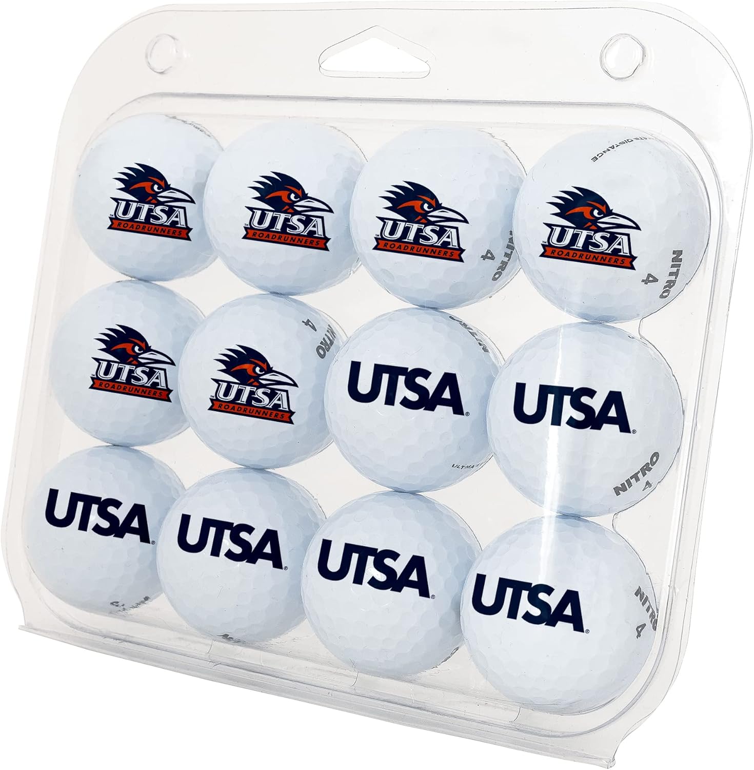 Desert Cactus University of Texas San Antonio Golf Balls 12 Pack – UTSA Roadrunners Full Color Dozen – Officially Licensed Sport Team Accessory