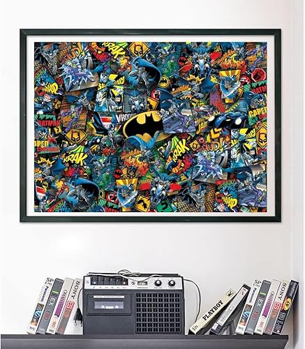 Miniatura 2 de Clementoni Batman Impossible 39575 - Rompecabezas de 1000 piezas, fabricado en Italia, para adultos