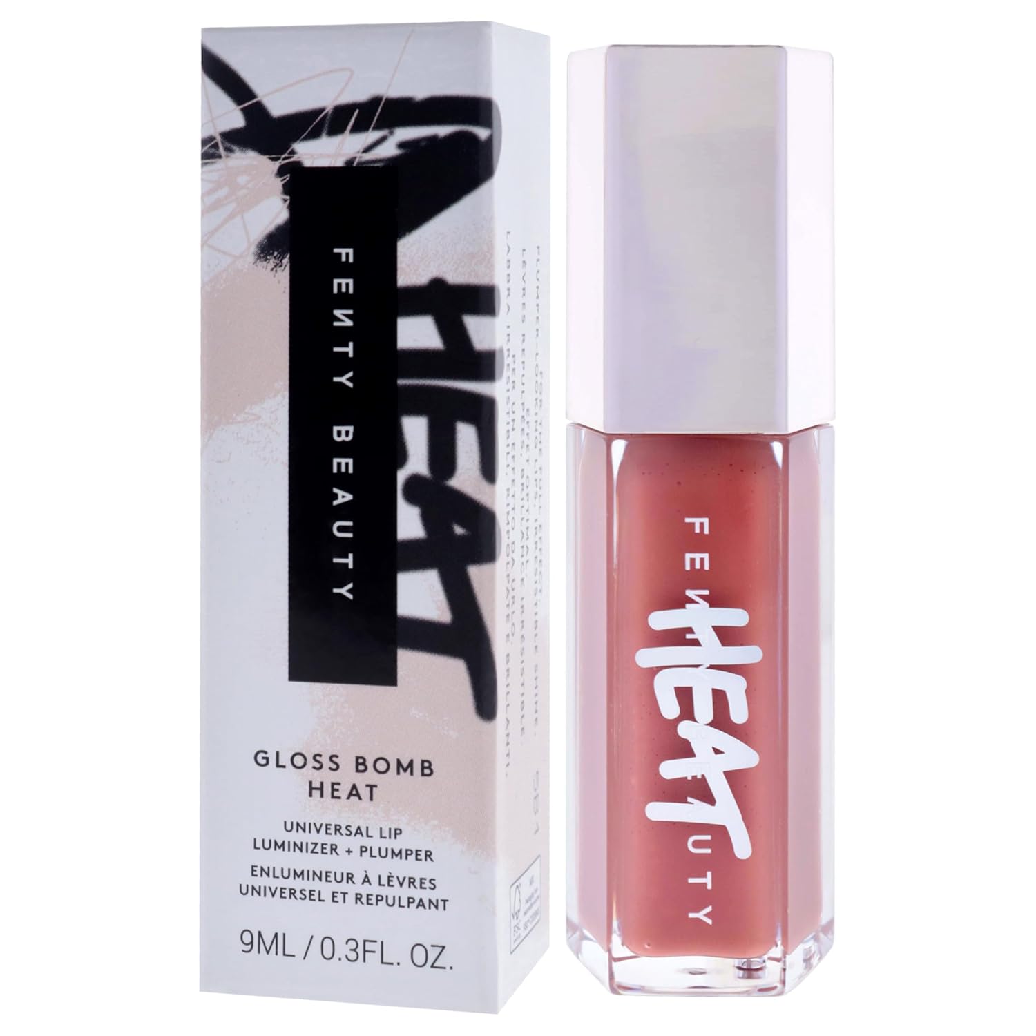 Gloss Bomb Heat Universal Lip Luminizer Plus Plumper - 03 Fenty Glow Heat by Fenty Beauty for Women - 0.3 oz Lip Gloss - Image 5