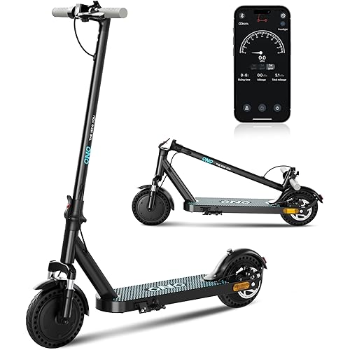 E-Scooter 1000W Peak Motor,19MPH/19-28mi Range, 8.5" Puncture-Proof Tires. Shock Absorbing & Foldable. Cruise Control + LED Display. Lightweight Commuter for Teens/Adults.