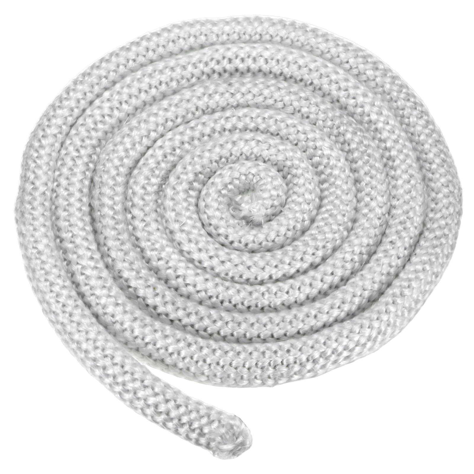 M METERXITY Wood Stove Gasket, 1" x 118.1" Round Fiberglass Seal Rope Gasket Rope Replacement for Fireplace Door/Wood Stoves